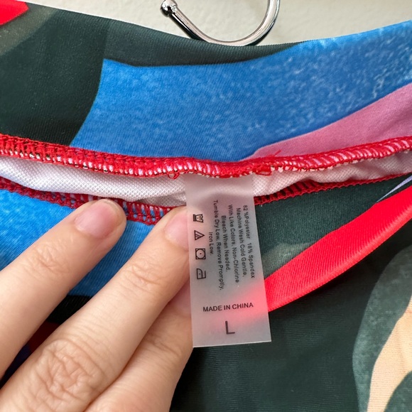 ZAFUL High Waisted String Bikini Multi Color - Picture 6 of 6